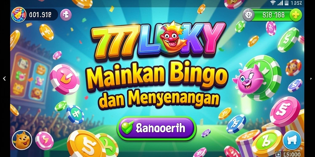 Gameplay Bingo yang menarik di 777LUCKY, penuh keseruan.