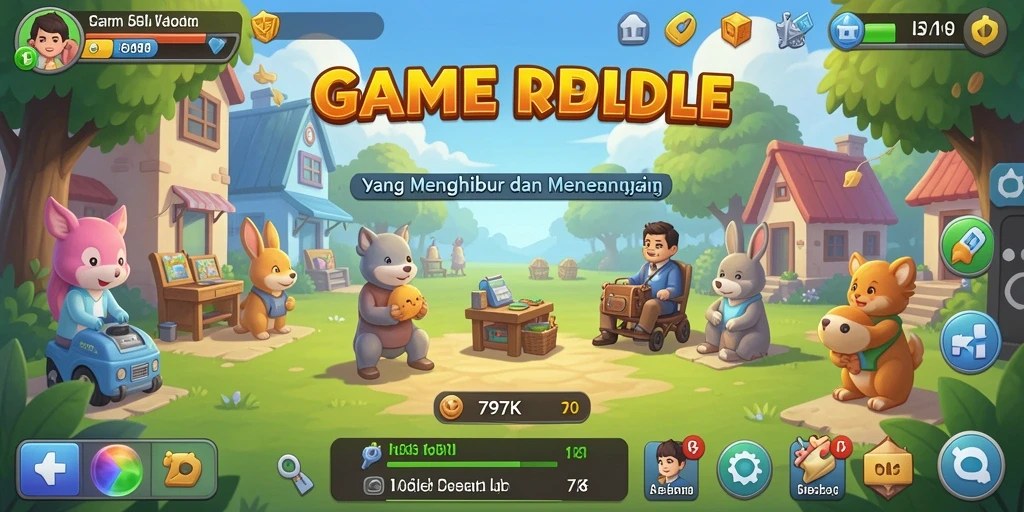 Tampilan gameplay <strong>797K</strong> yang memukau dengan elemen <strong>Idle</strong> menarik.