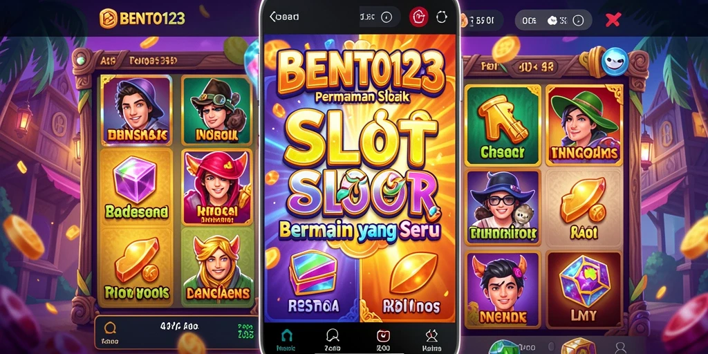 Tampilan gameplay BENTO123 yang penuh warna dan menarik.