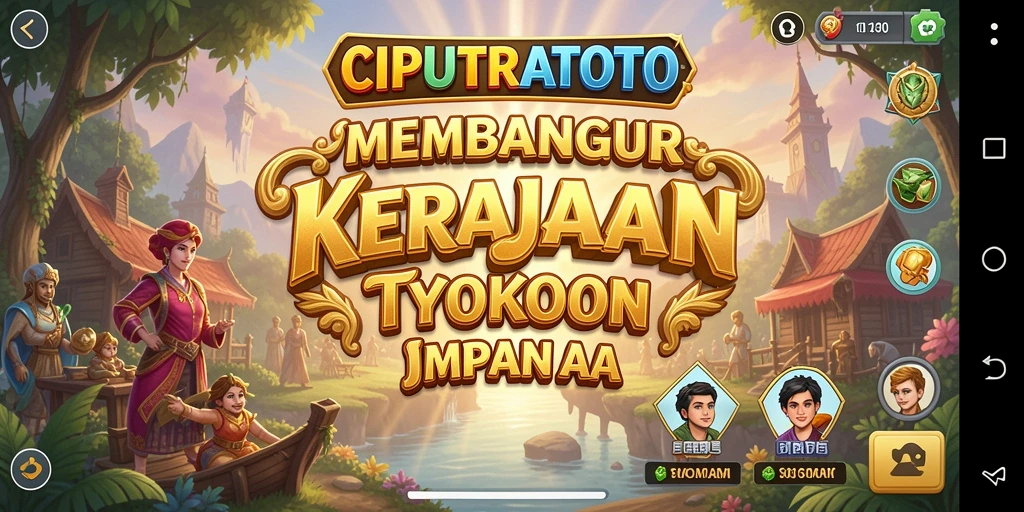 Tampilan gameplay menarik dari CIPUTRATOTO yang penuh dengan strategi Tycoon.