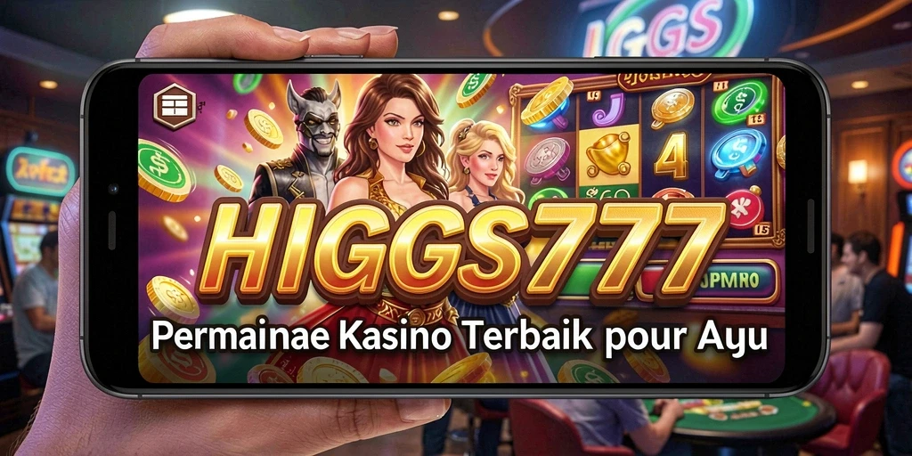 Tampilan gameplay yang menarik pada HIGGS777 dengan berbagai pilihan permainan Kasino.