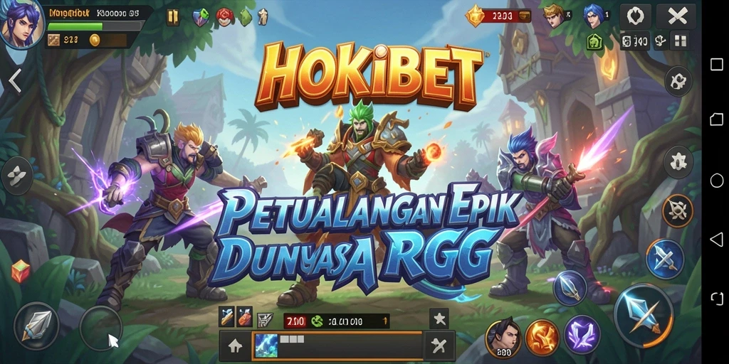 Tampilan gameplay HOKIBET yang menegangkan dan penuh aksi.