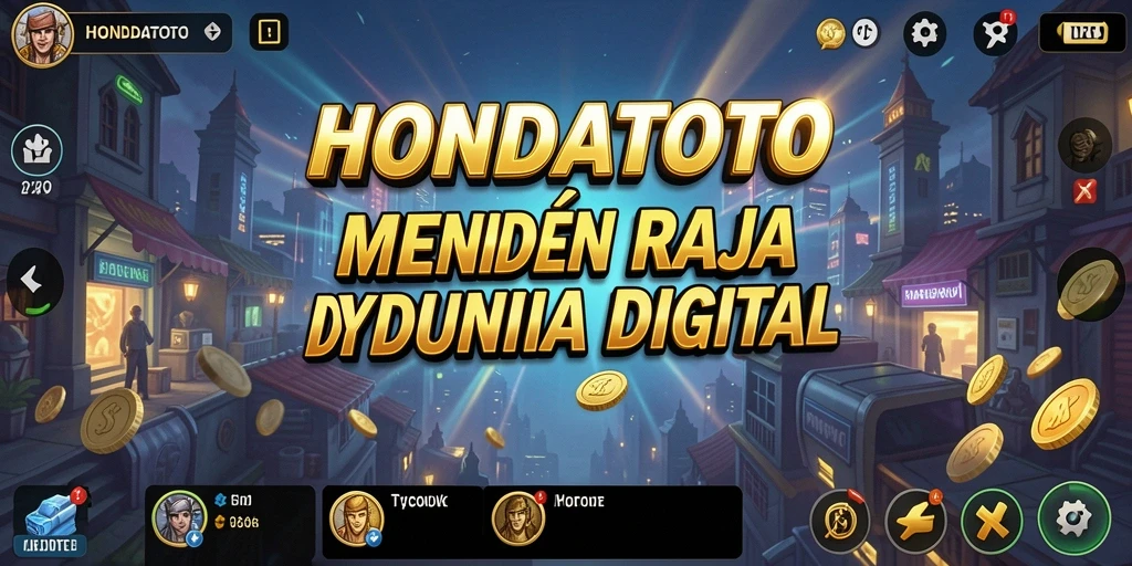 Screenshot gameplay HONDATOTO menampilkan strategi bisnis yang cerdas.