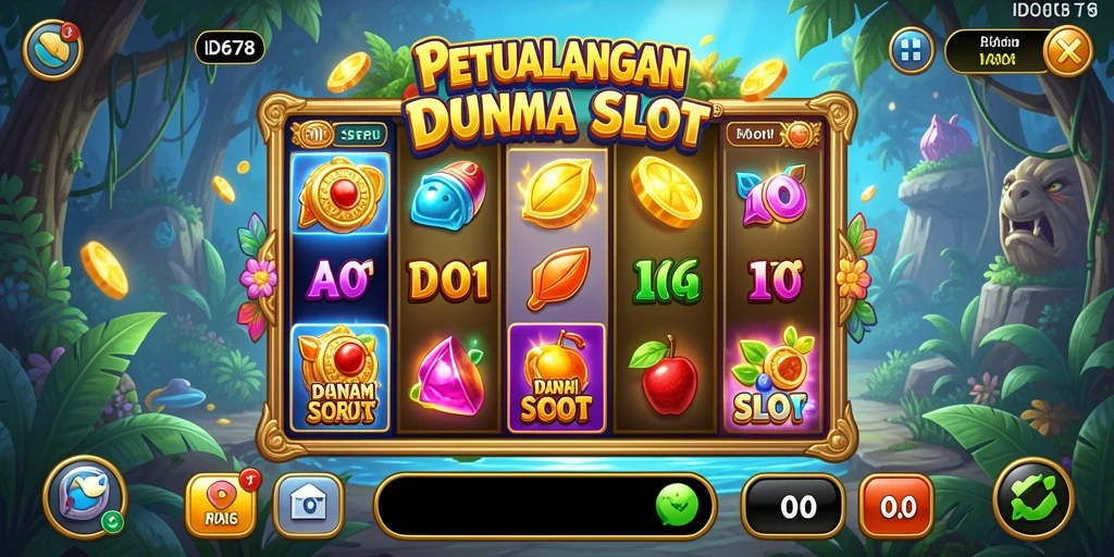 Screenshot gameplay ID678 menampilkan keseruan permainan slot dengan grafik yang memukau.
