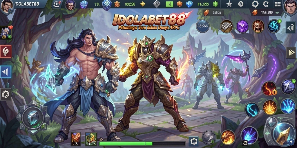 Gameplay menarik dengan pertarungan seru di dunia ARPG.