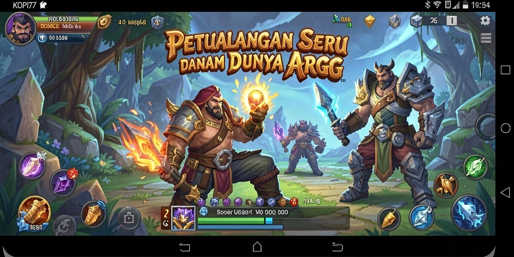 Gameplay KOPI77 yang seru dan menarik dalam petualangan ARPG.
