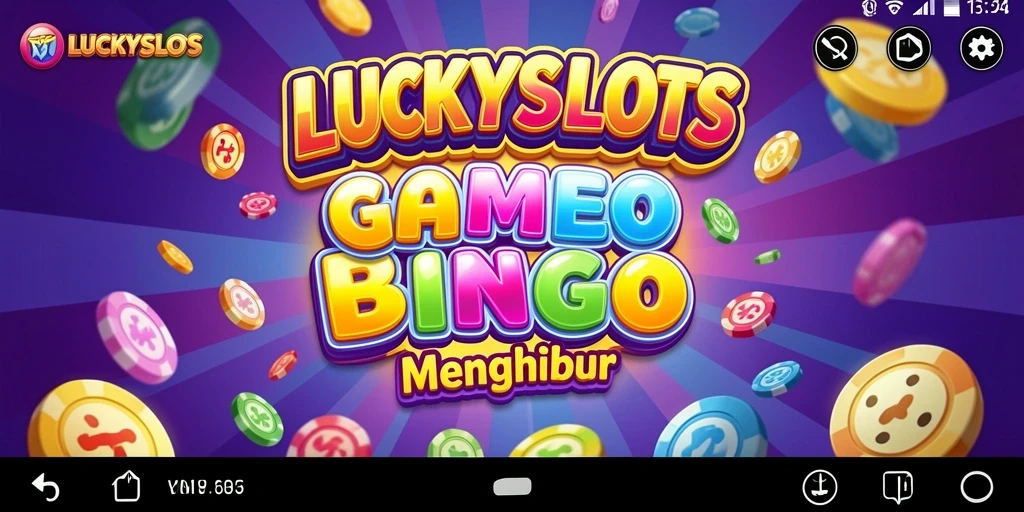 Tampilan gameplay Bingo yang menarik di LUCKYSLOTS.