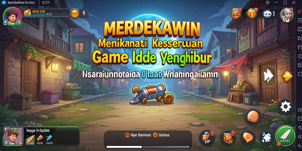 Tampilan gameplay <strong>MERDEKAWIN</strong> yang mengasyikkan dalam tema pernikahan.