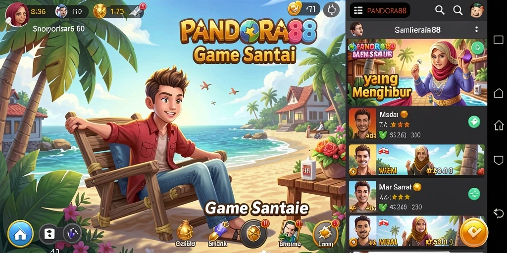 Tampilan menarik dari gameplay PANDORA88 yang menghibur.