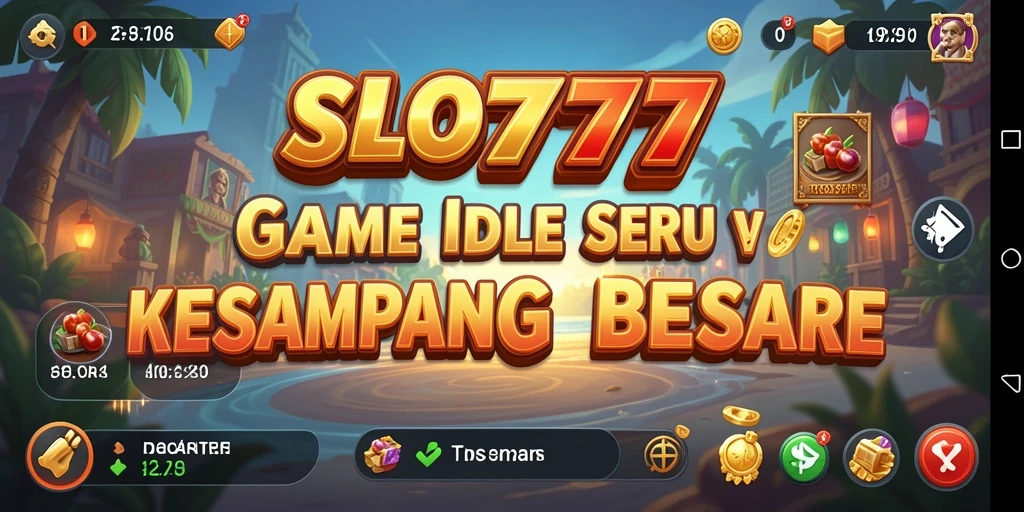 Screenshot utama SLOT777 menampilkan gameplay seru dengan mesin slot aktif.