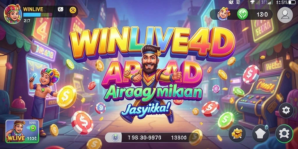 Tampilan gameplay seru di WINLIVE4D dengan aksi cepat dan grafis menarik.